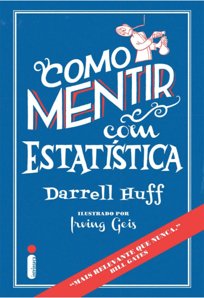 Capa do livro Como mentir com estatística