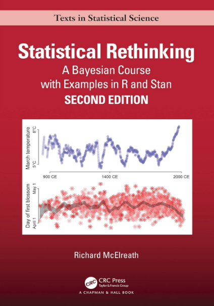 Capa do livro Statistica rethinking